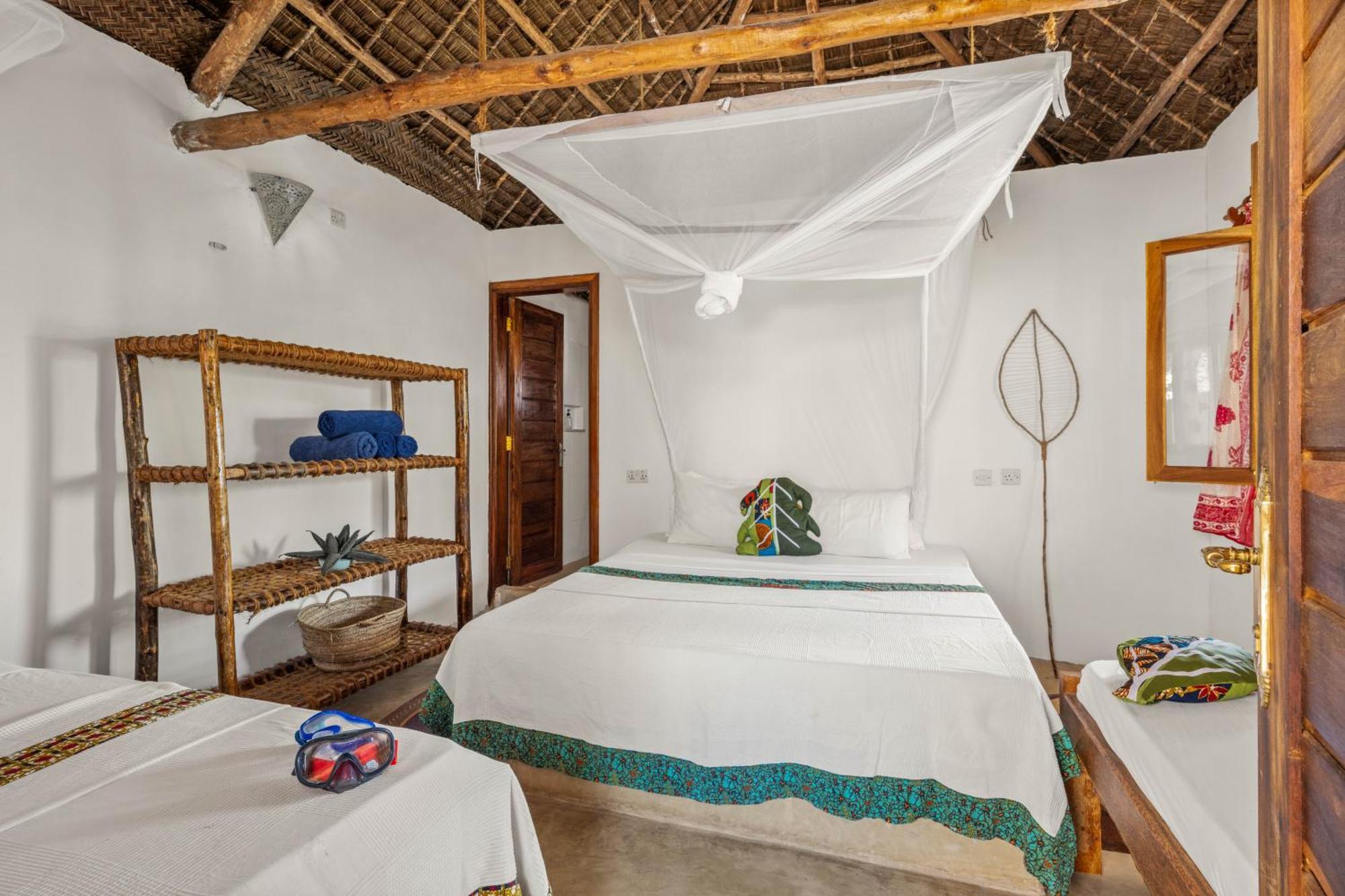 Shanuo Beach Bungalows Michamvi 객실 사진